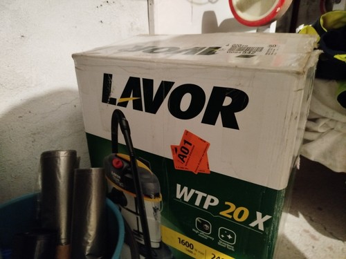 Bidone aspiratutto lavor wtp - bidone,